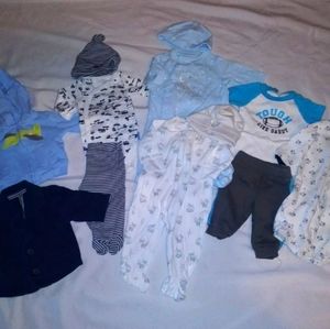 Boy's Lot Newborn Clothes